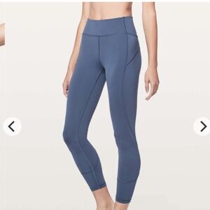 Lululemon In Movement Tight 7/8 Everlux 25"